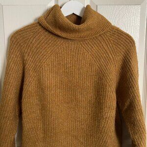 Topshop Women's Brown Turtleneck Sweater Size 4 (US)